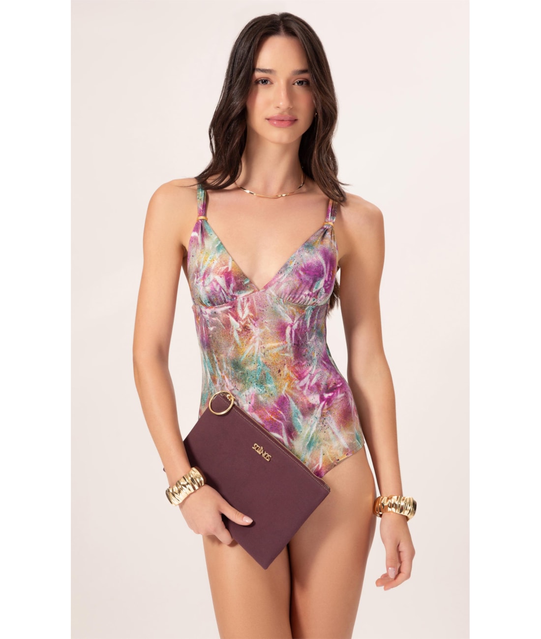 Maiô Decote v Comfort Haze Roxo