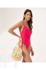 Maiô Degagê Le Soleil Magenta