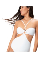 Maiô Engana Mamãe Argola Globo Branco