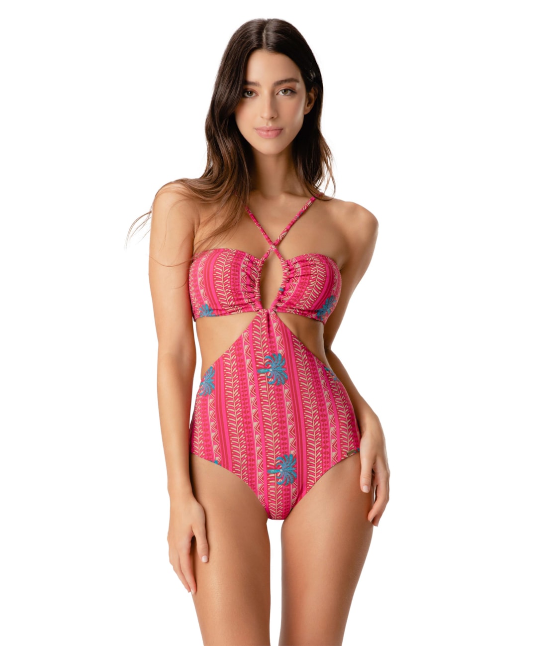 Maiô Engana Mamãe Sombrero Pink