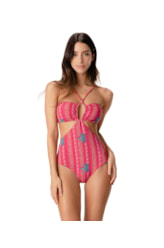 Maiô Engana Mamãe Sombrero Pink