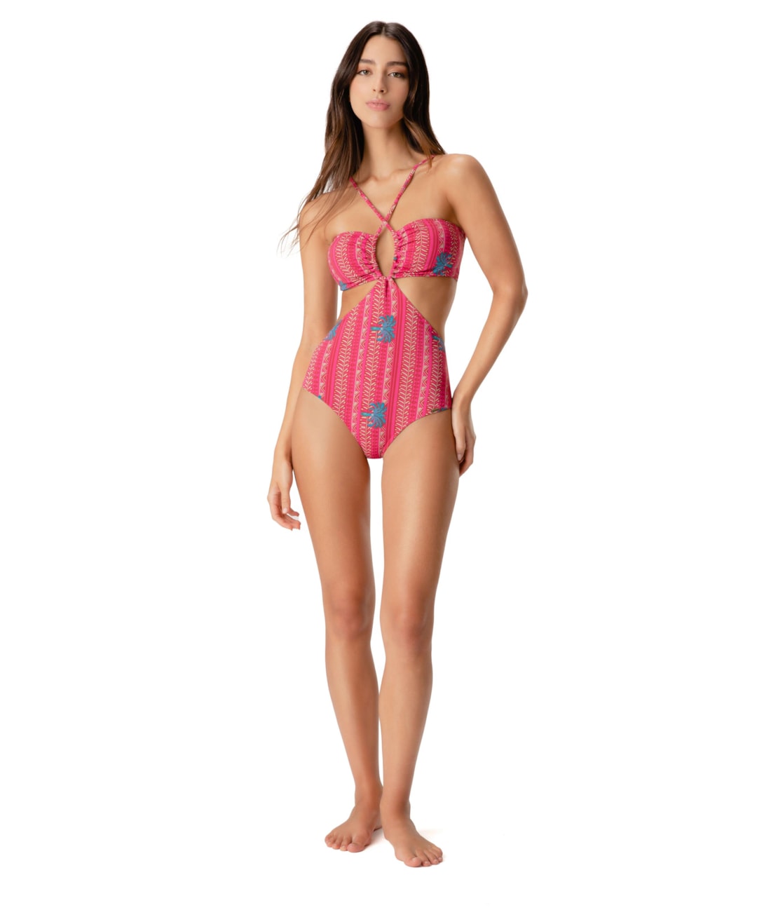 Maiô Engana Mamãe Sombrero Pink