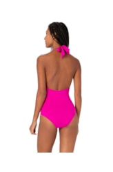 Maiô Frente Única Essential Pink