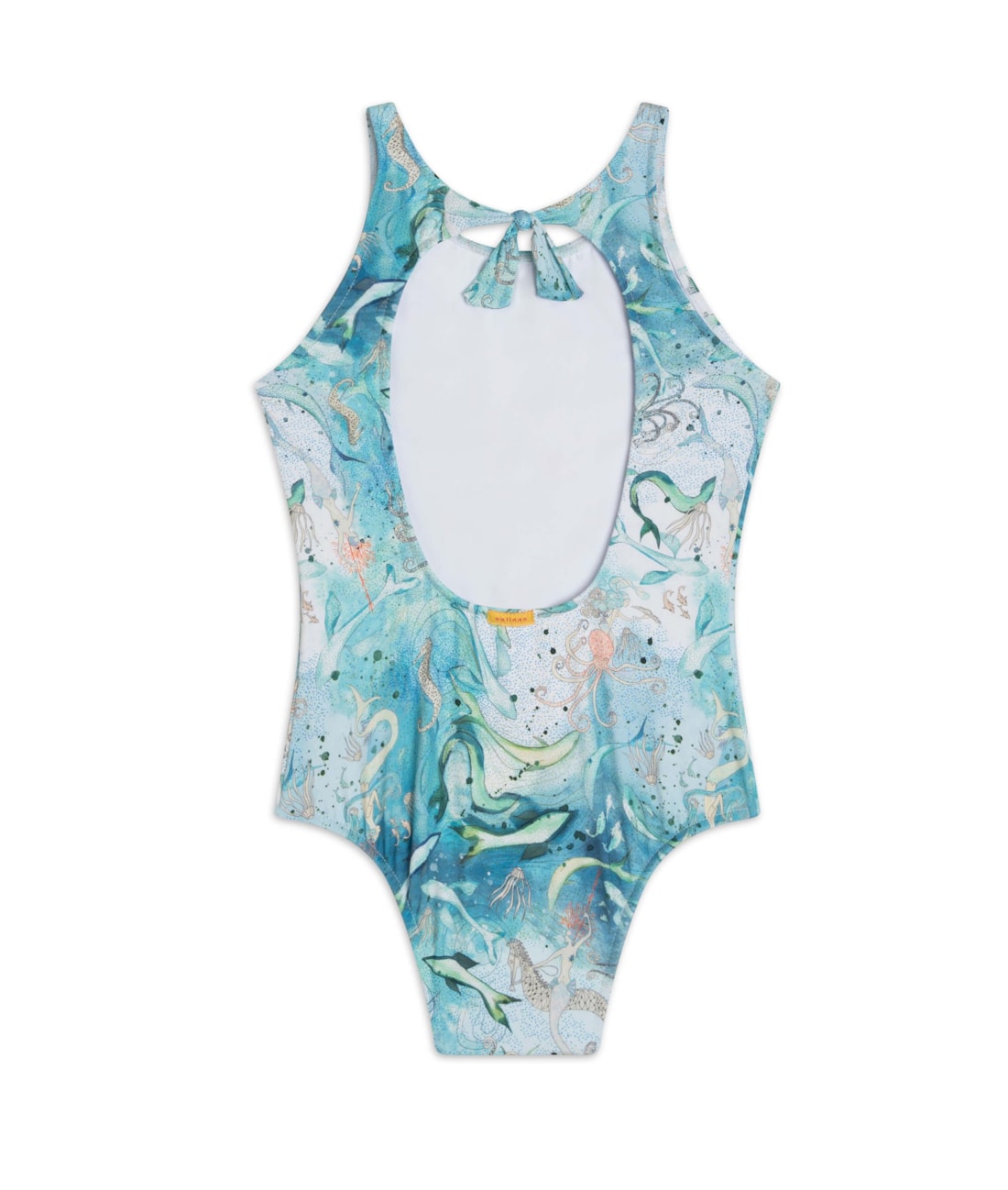 Maiô Infantil Alto Sirena Off White