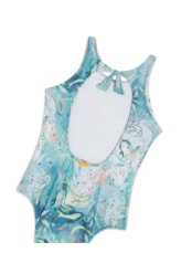 Maiô Infantil Alto Sirena Off White