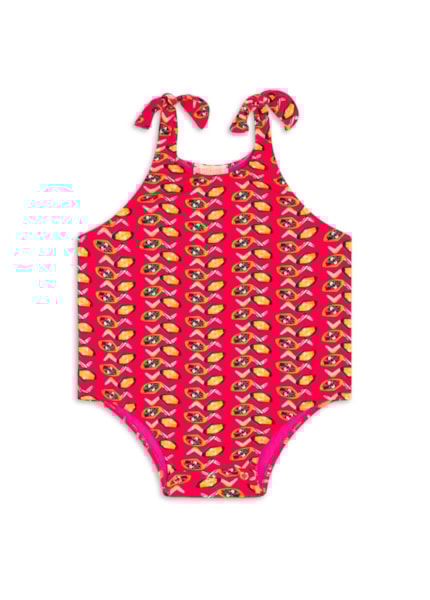 Maiô Infantil Cuchara Pink