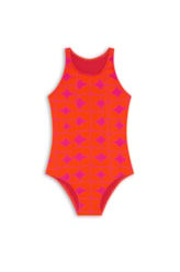 Maiô Infantil Regata Sari Vermelho