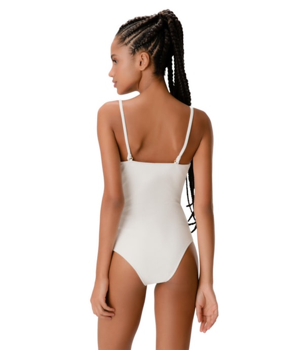Maiô Madonna Ondas Maraca Off White