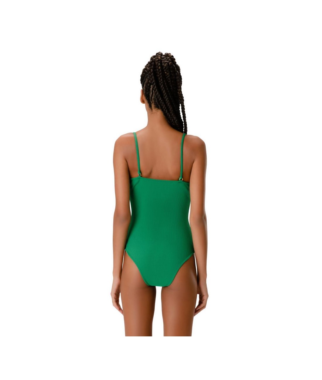 Maiô Madonna Ondas Maraca Verde Bandeira