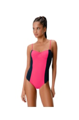 Maiô Meia Taça Bicolor Comfort Ipanema Marinho