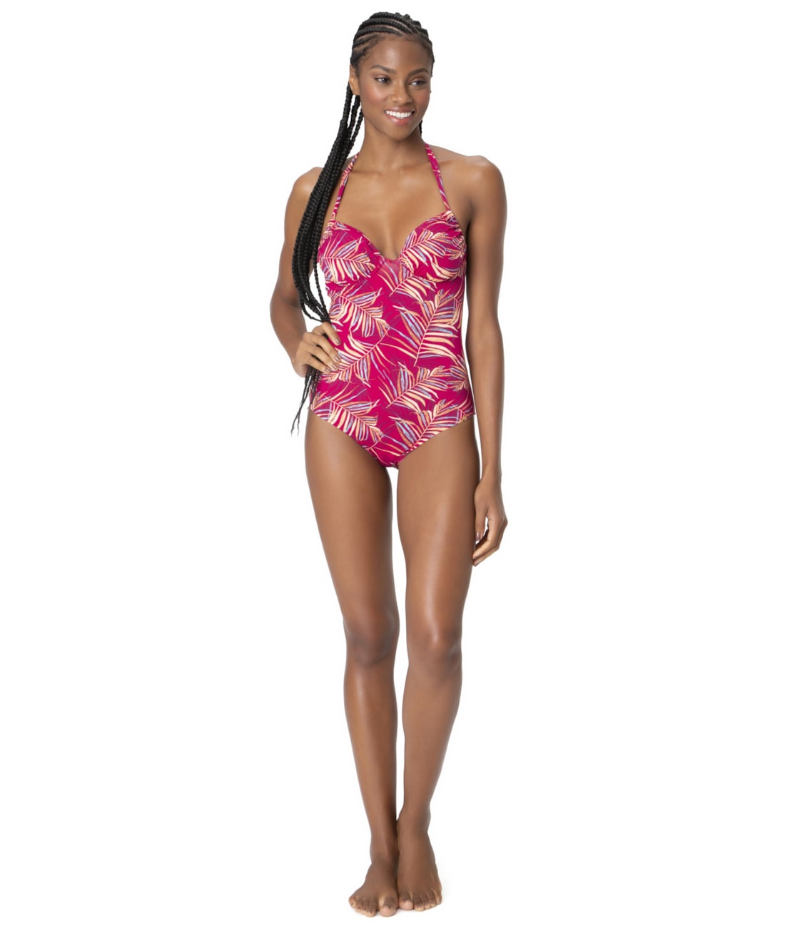 Maiô Meia Taça Comfort Butiá Vinho