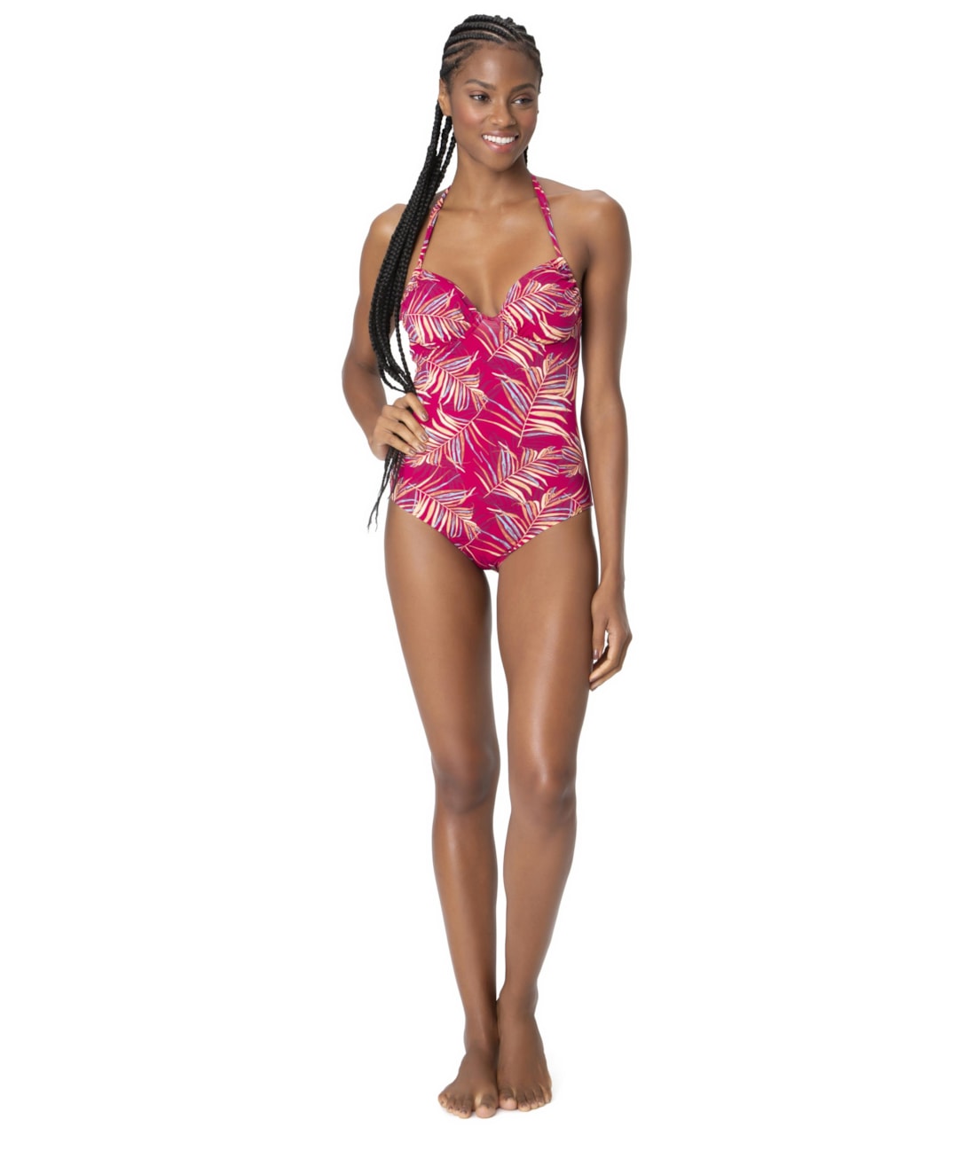 Maiô Meia Taça Comfort Butiá Vinho