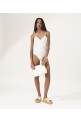 Maiô Meia Taça Comfort Wishes Off White