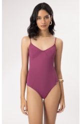 Maiô Meia Taça Madonna Clássicos Mauve