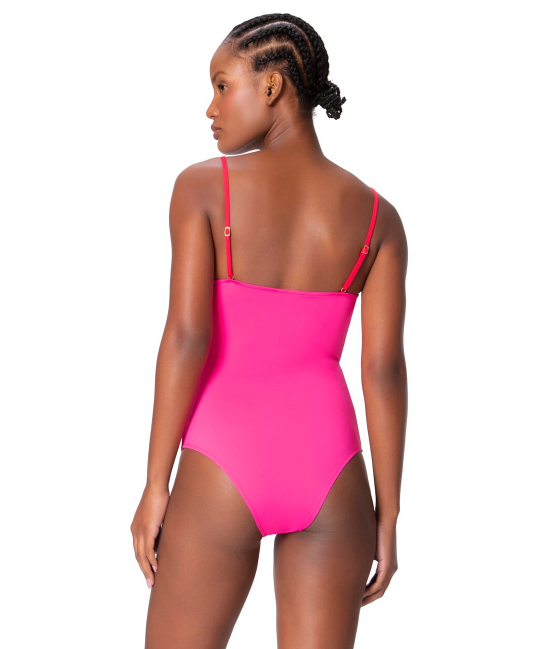 Maiô Meia Taça Madonna Isla Pink