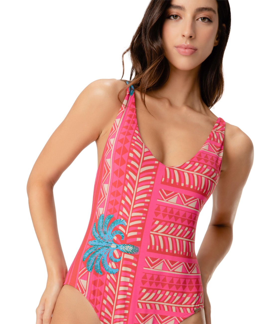Maiô Minimal Sombrero Pink