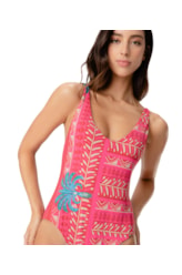 Maiô Minimal Sombrero Pink