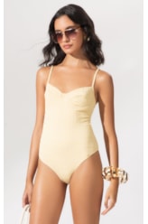 Maiô New Madonna Comfort Marée Amarelo Manteiga