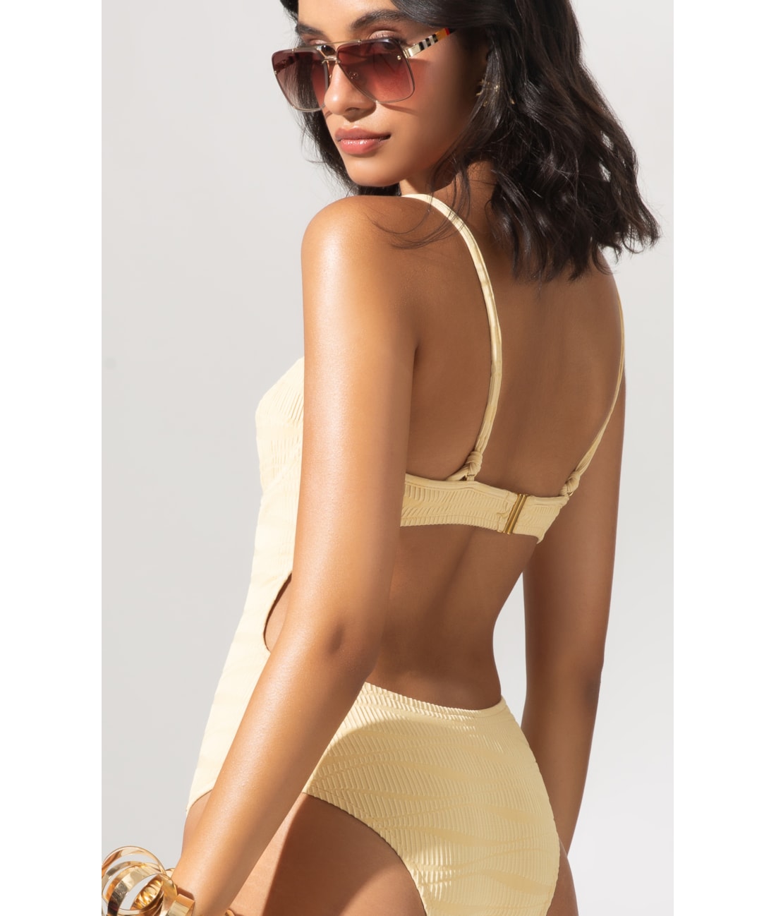 Maiô New Madonna Comfort Marée Amarelo Manteiga