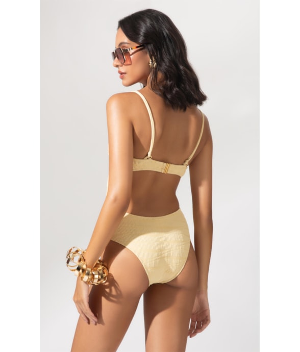 Maiô New Madonna Comfort Marée Amarelo Manteiga
