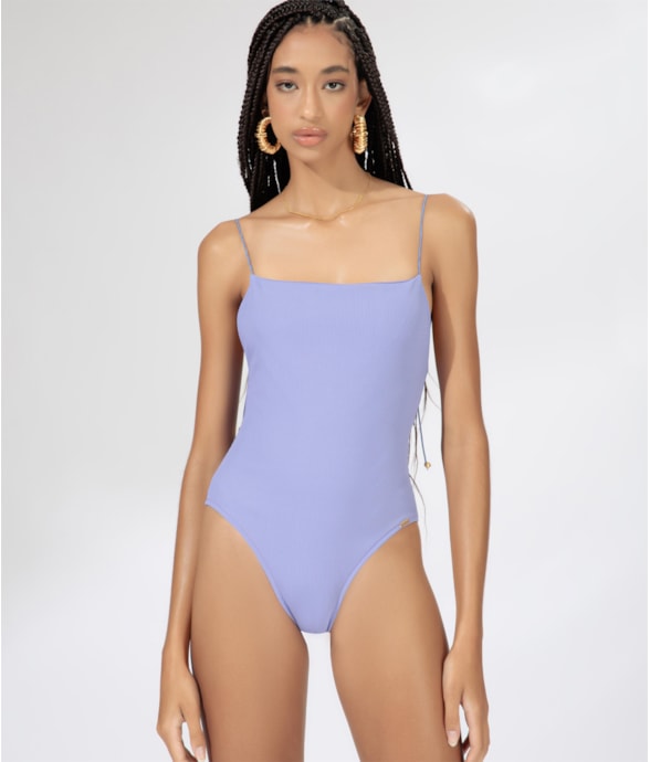 Maiô Regata Canelado Pacific Old Purple