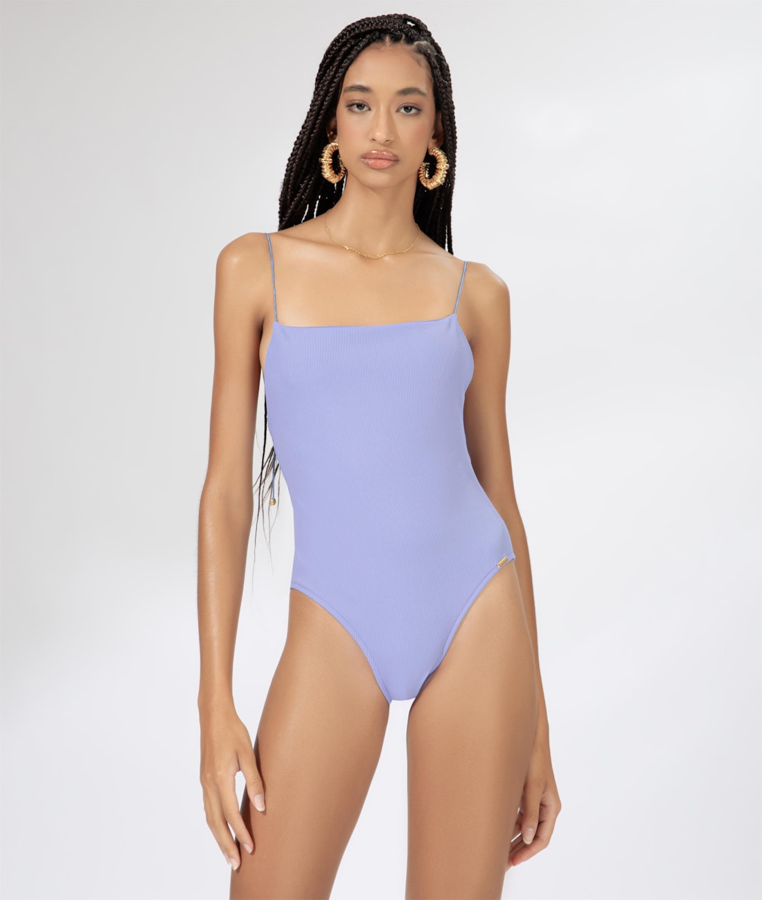 Maiô Regata Canelado Pacific Old Purple