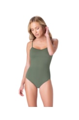 Maiô Regata Comfort Essential Verde Militar