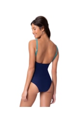 Maiô Regata Comfort Sporty Turquesa