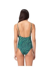 Maiô Regata Minimal Tigra Verde Escuro