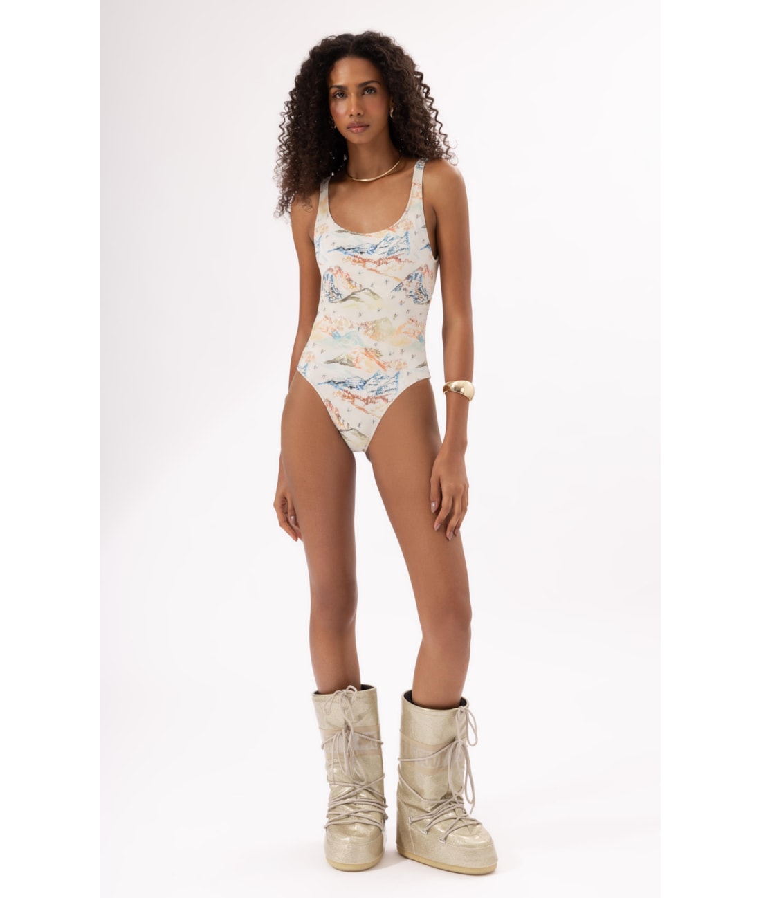Maiô Regata Ski Off White