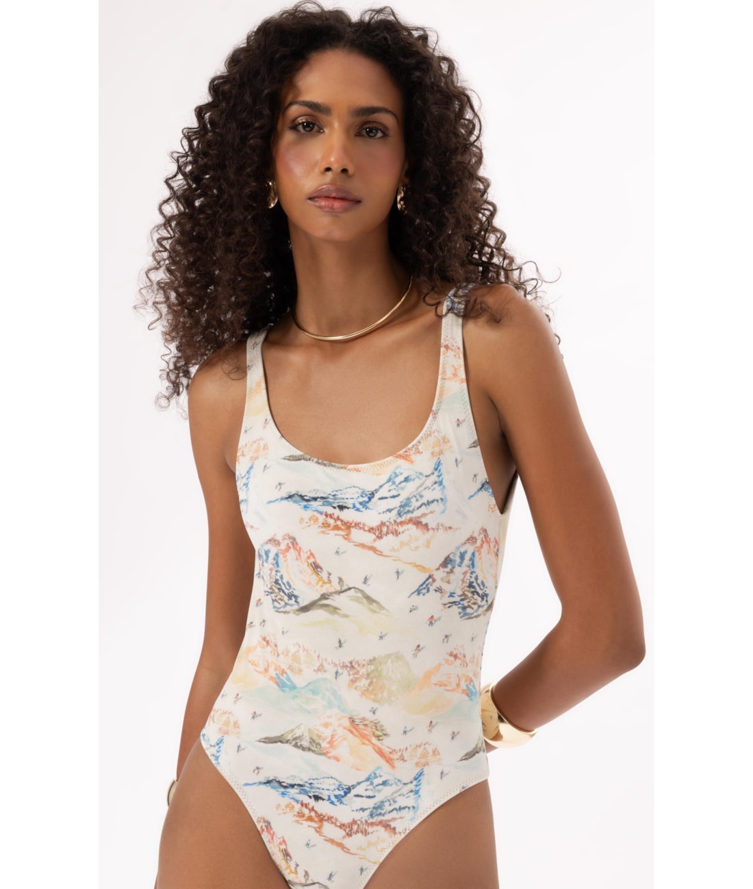 Maiô Regata Ski Off White