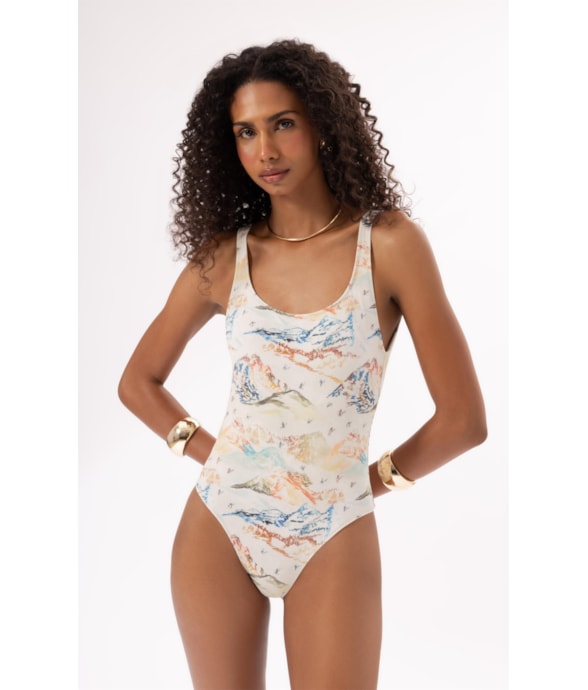 Maiô Regata Ski Off White
