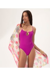 Maiô Regata Vivo Madras Violeta