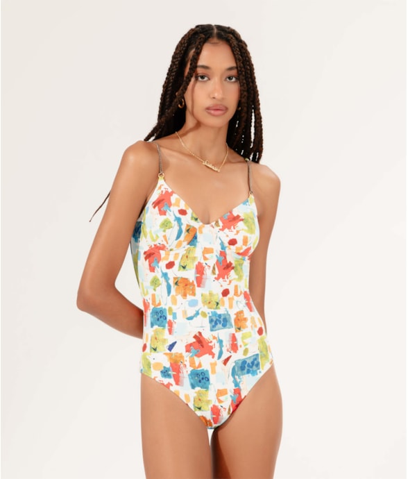 Maiô Triângulo Comfort Maiôrca Branco
