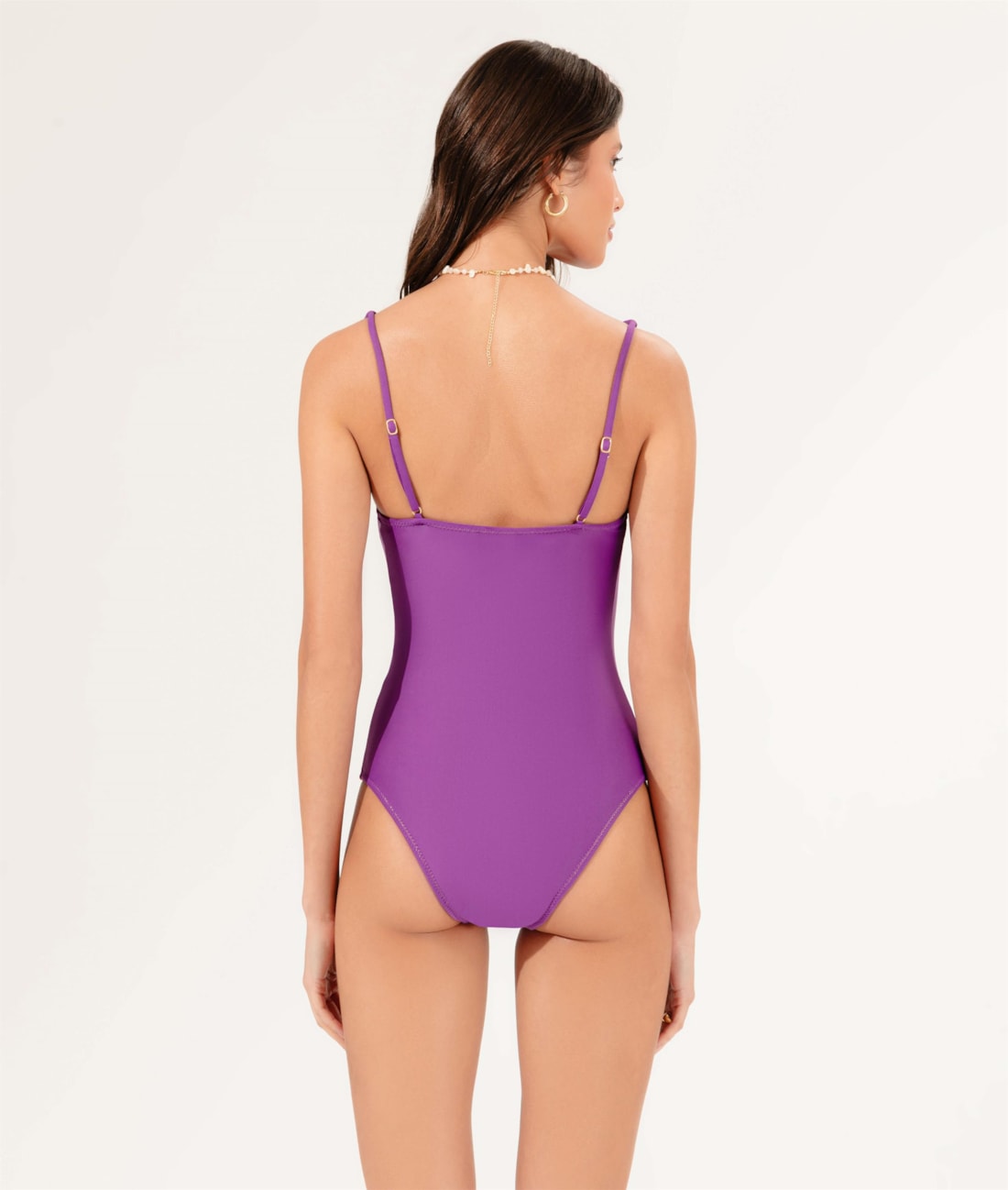 Maiô Triângulo Comfort Pop Violeta
