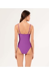 Maiô Triângulo Comfort Pop Violeta