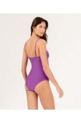 Maiô Triângulo Comfort Pop Violeta