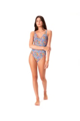 Maiô Triângulo Comfort Riviera Turquesa