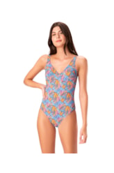Maiô Triângulo Comfort Riviera Turquesa