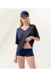 Mini Shorts Sporty Marinho