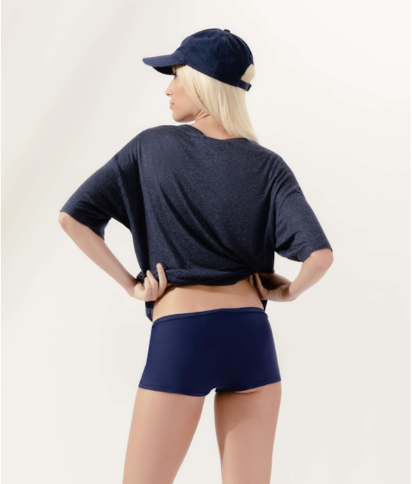 Mini Shorts Sporty Marinho