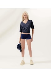 Mini Shorts Sporty Marinho