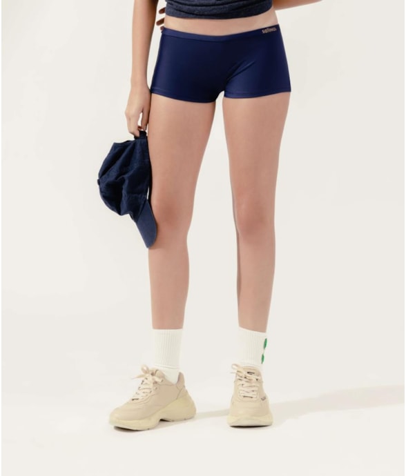 Mini Shorts Sporty Marinho