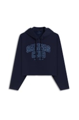 Moletom Cropped Salinas Club Marinho