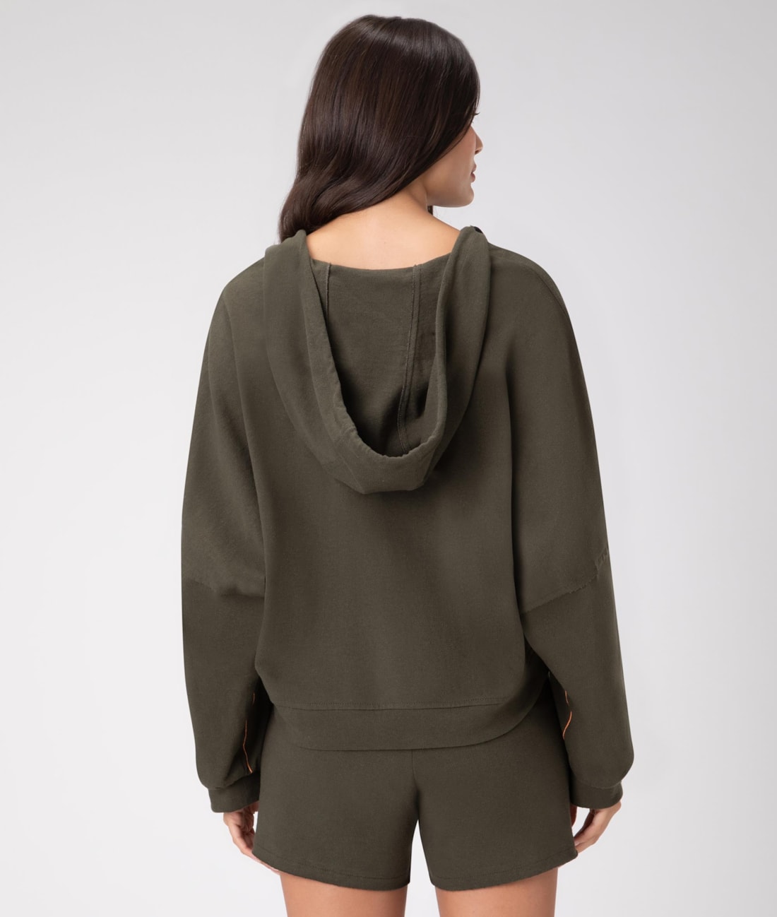 Moletom Heavy Cotton Verde Militar
