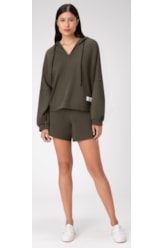 Moletom Heavy Cotton Verde Militar