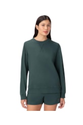 Moletom Holiday Fleece Verde Escuro
