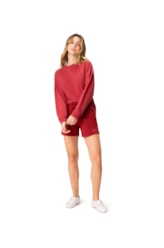 Moletom Holiday Fleece Vinho