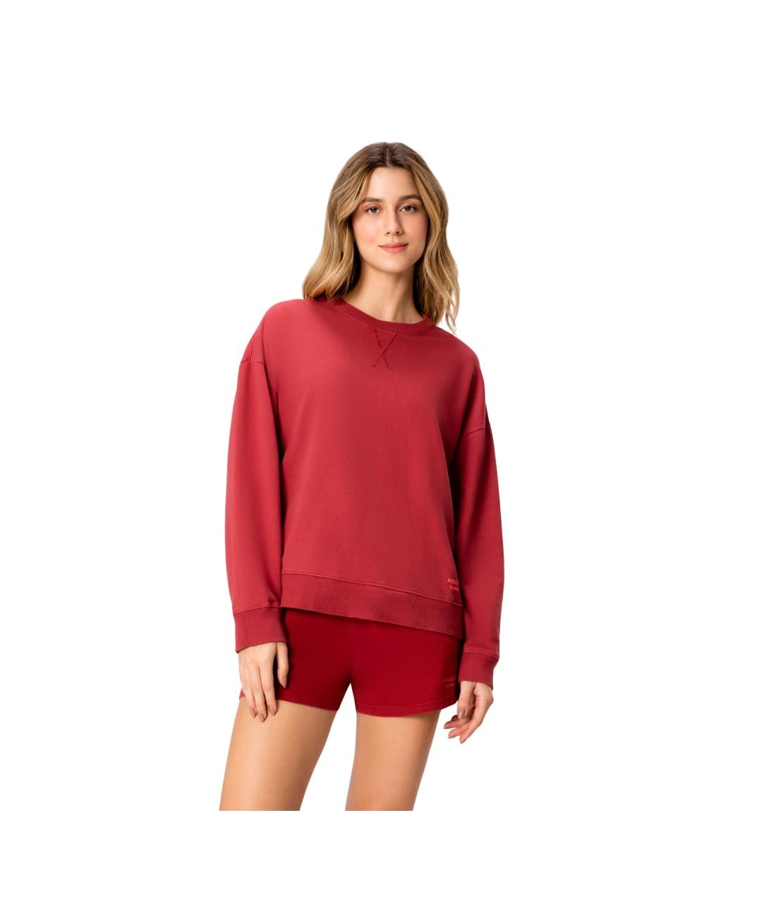 Moletom Holiday Fleece Vinho