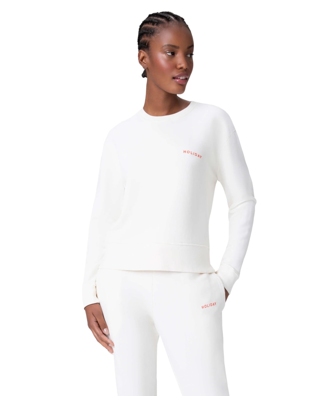 Moletom Holiday Garment Dye Off White